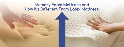Memory Foam Mattress & How It's Different From Latex Mattress