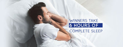 Winners Take 6 Hours Of Complete Sleep
