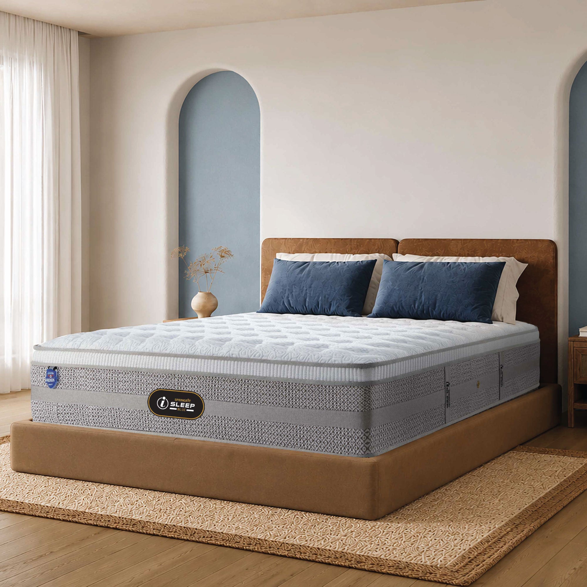 i-Sleep Blue Mattress