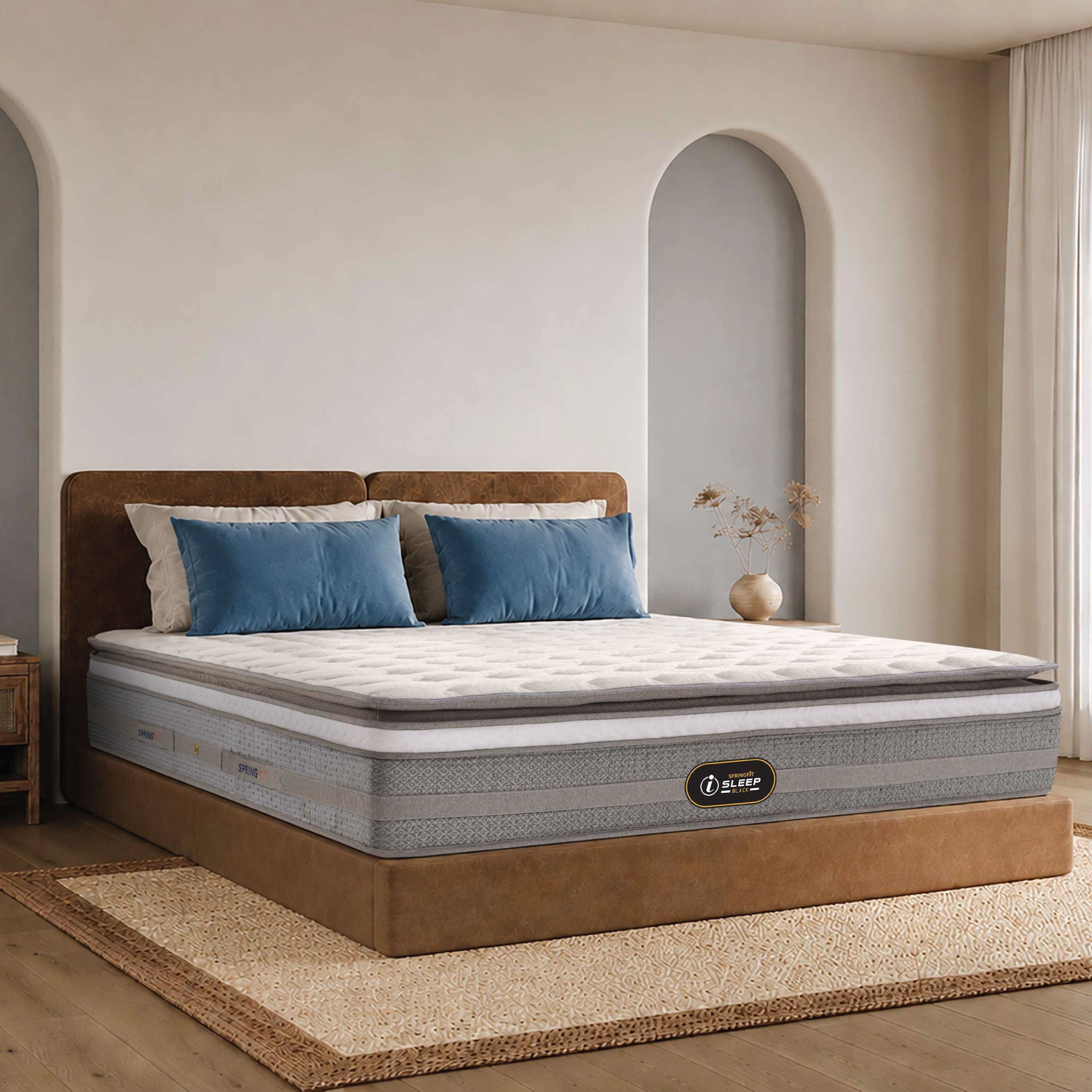 i-Sleep Black Mattress