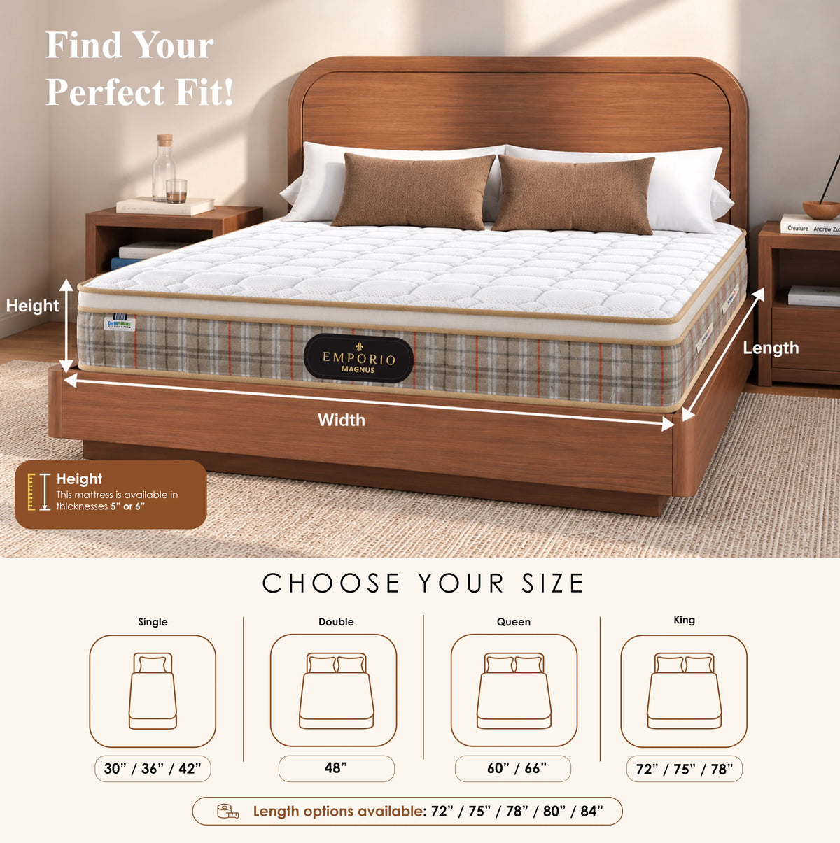 Emporio Magnus Mattress