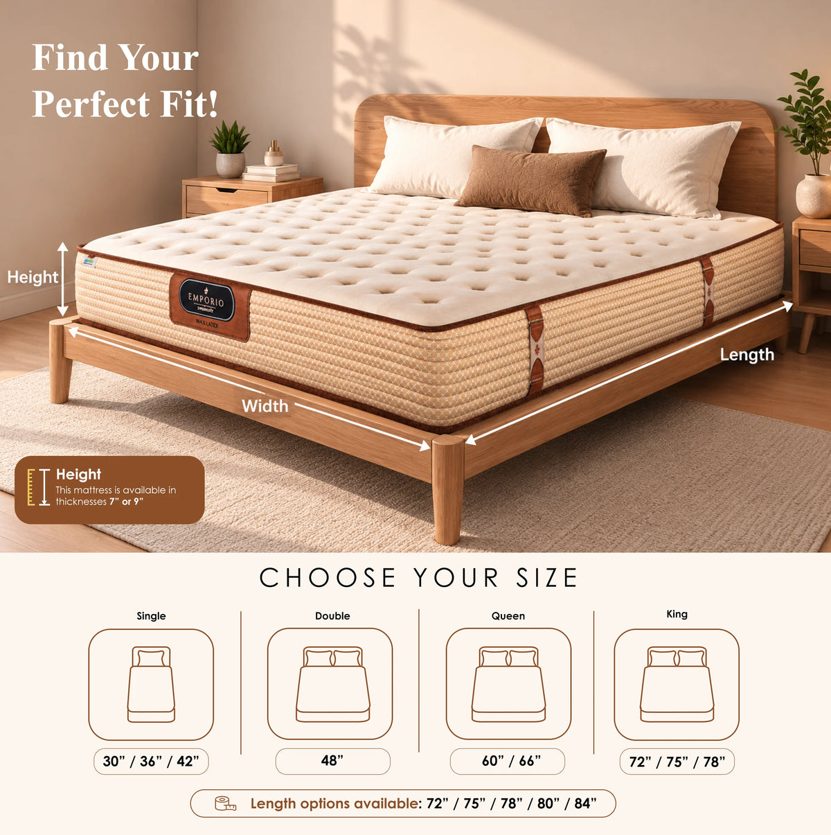 Max Latex Mattress