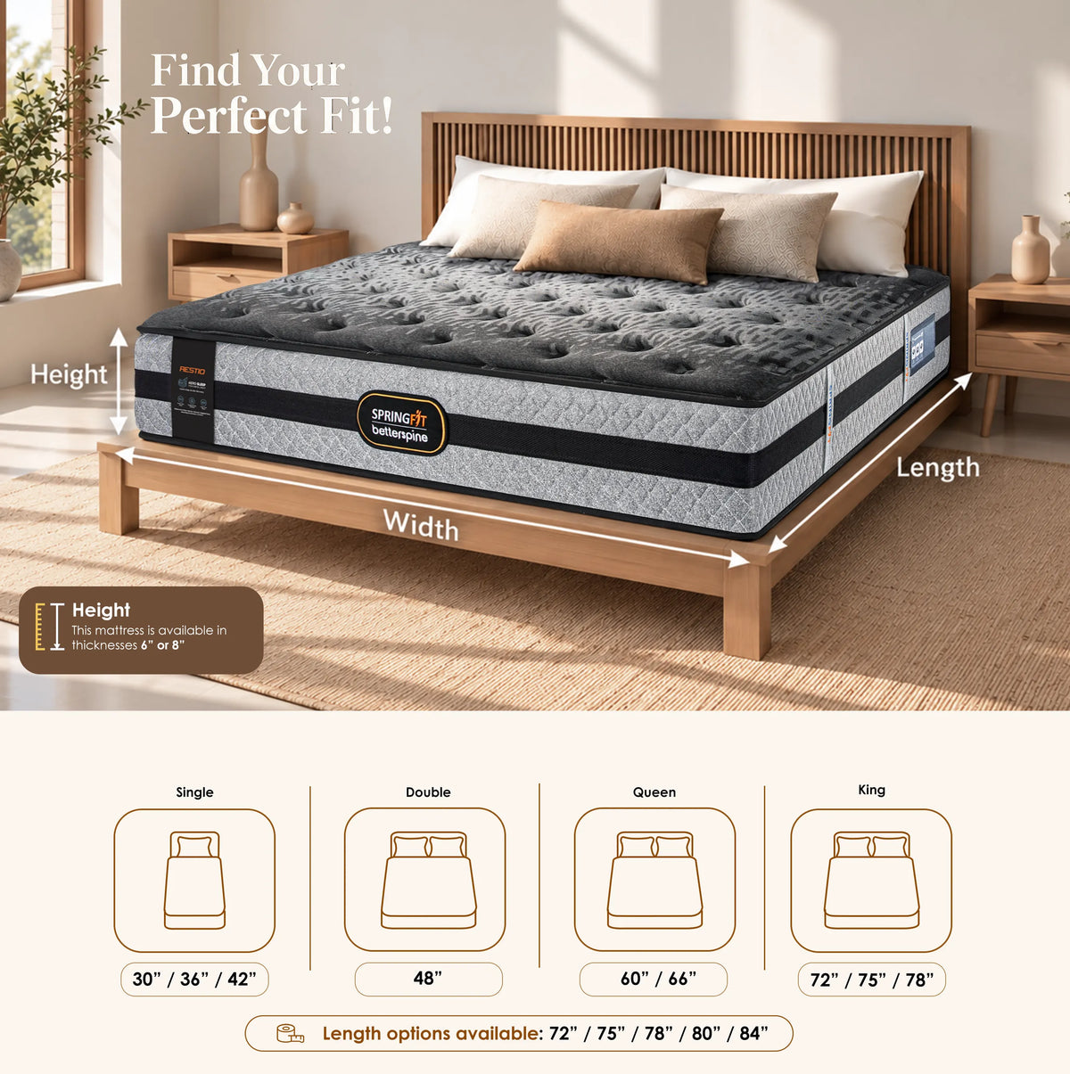 Better Spine Restio Mattress
