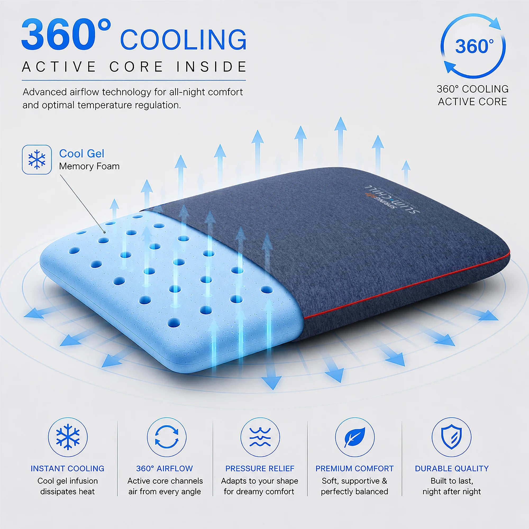 Slim Chill Pillow