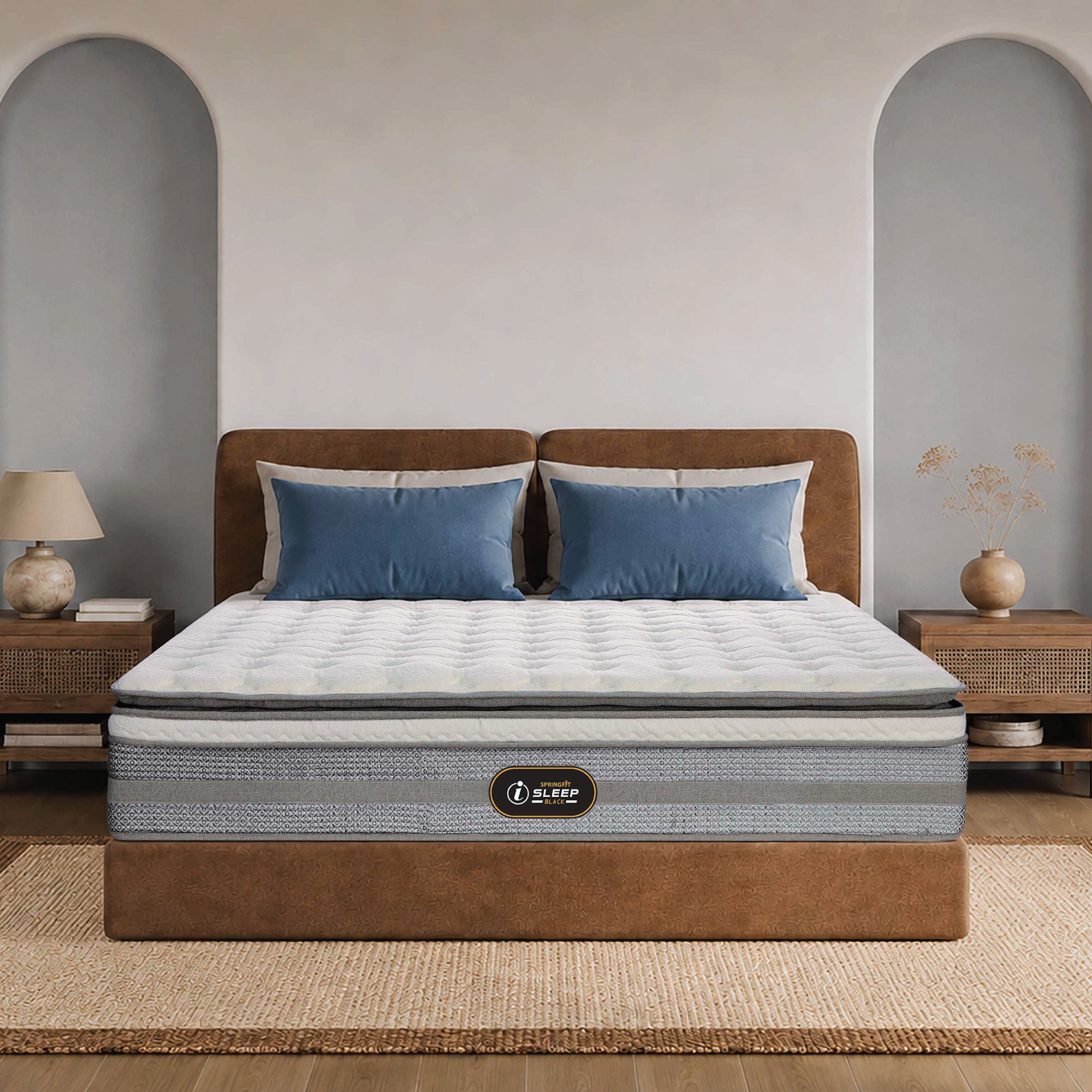 i-Sleep Black Mattress