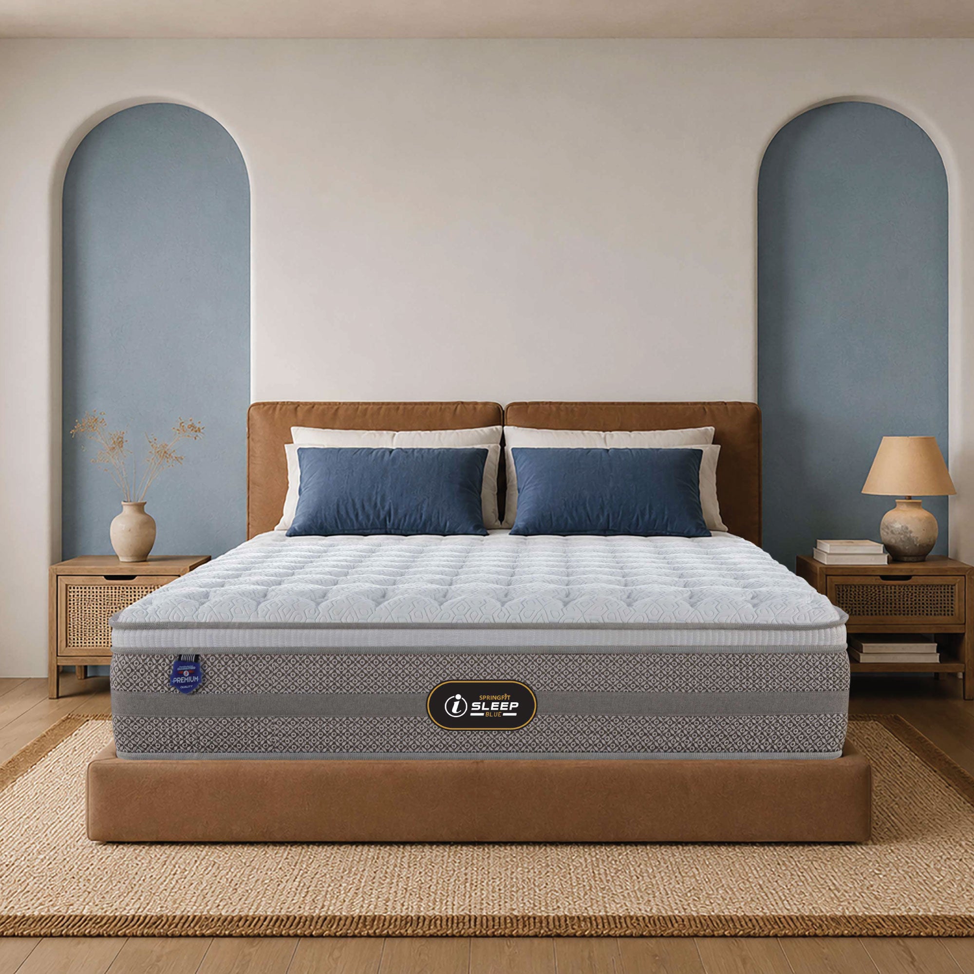 i-Sleep Blue Mattress