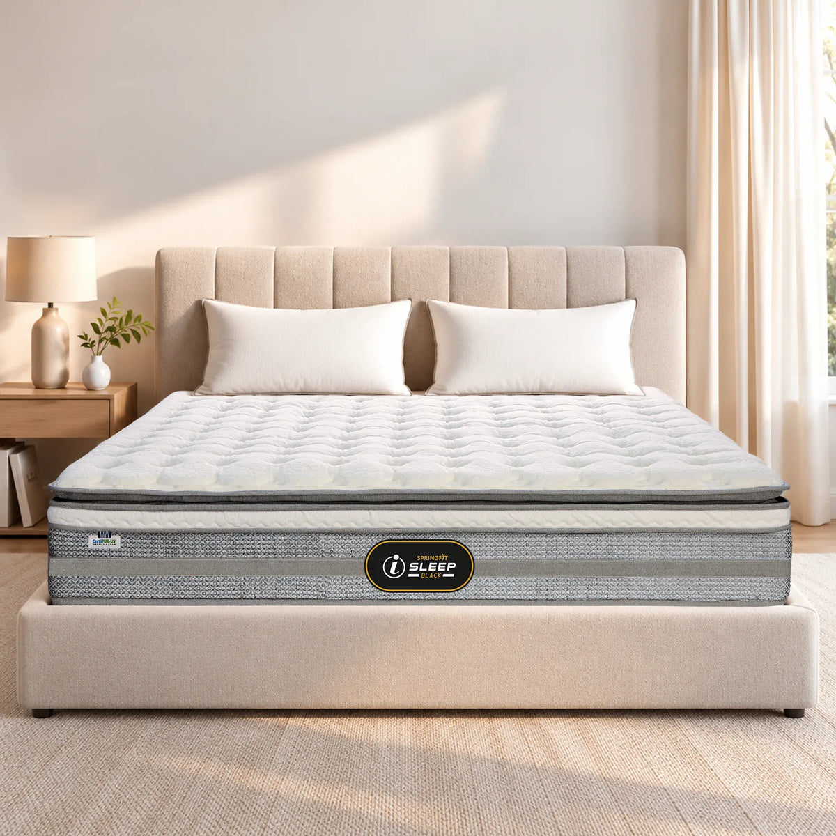 i-Sleep Black Mattress
