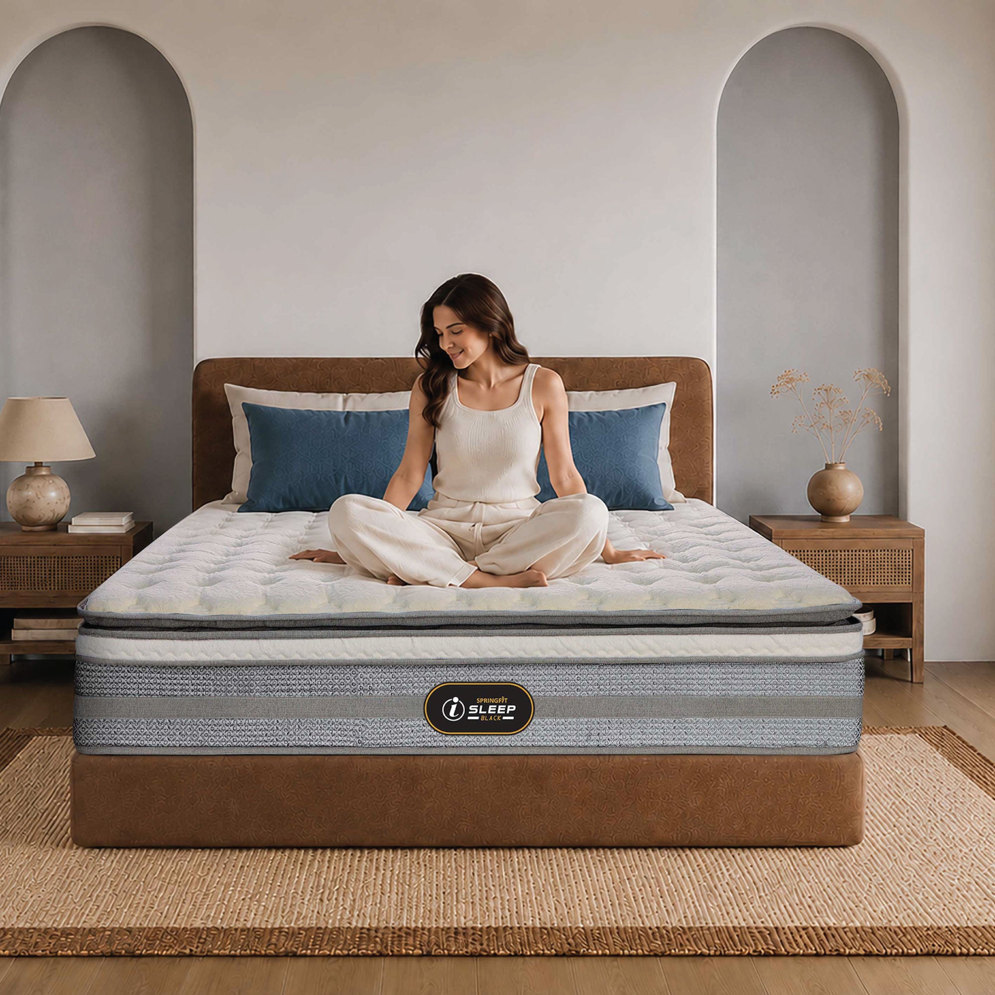 i-Sleep Black Mattress