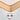 Springfit ProActiv Back mattress corner close-up showing golden woven side fabric with available thickness options of 5 inch and 6 inch