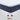 Springfit ProActiv Jump mattress corner close-up showing available thickness options of 6 inch and 8 inch with navy blue border detail