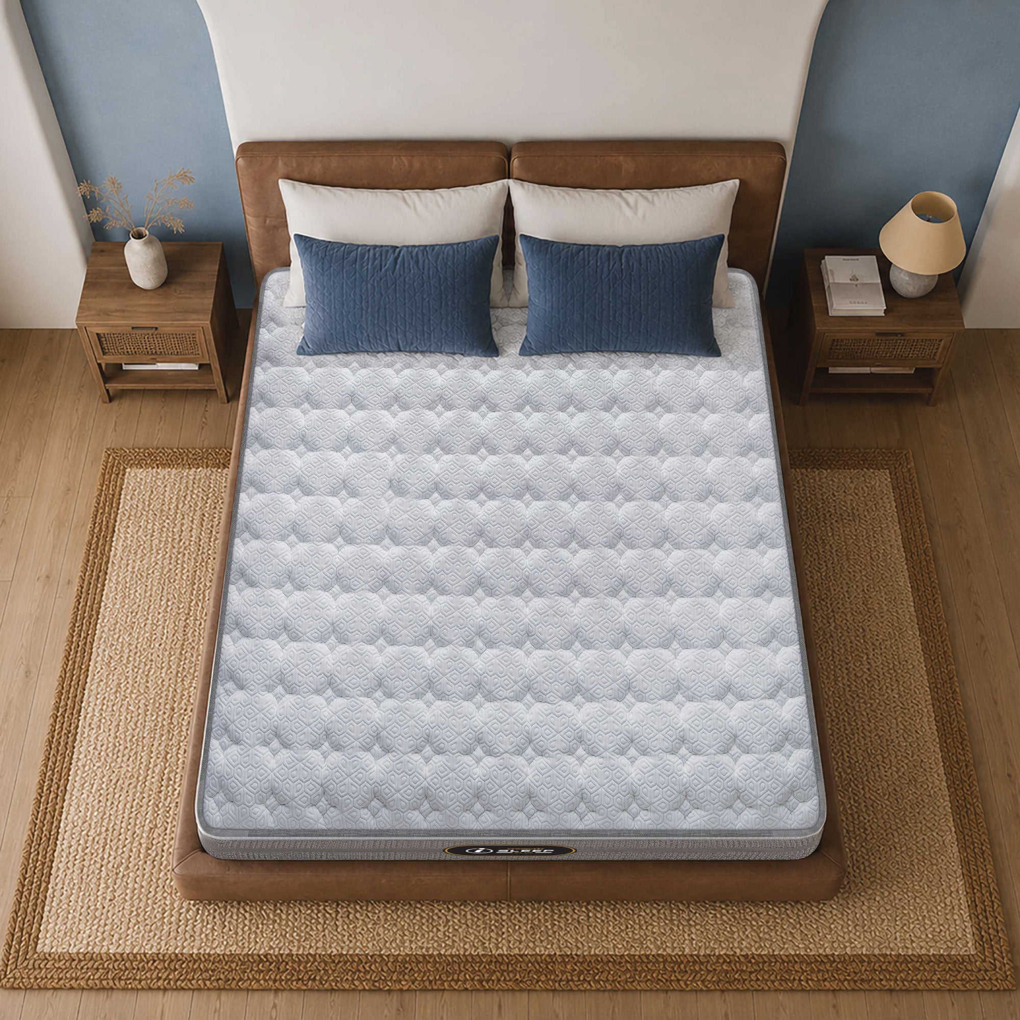 i-Sleep Blue Mattress