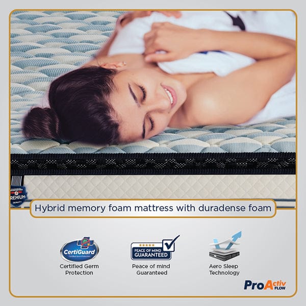 springfit hybrid memory foam mattress