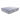 Side profile view of Springfit mattress topper showing plush loft depth and thickness with white quilted top and flat base on white background
