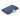 Springfit Slim Chill Pillow in blue denim fabric with red piping and 360-degree cooling active core badge, front view on white background