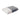 Angled view of Springfit Space Soft Pillow showing dual-layer construction with perforated white memory foam core and grey breathable knitted fabric cover on white background