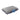 Springfit Space Soft Pillow in grey breathable knitted fabric cover with navy blue base and 10x better sleep recovery badge, angled front view on white background